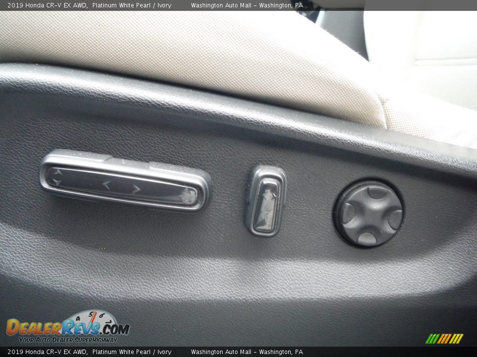 2019 Honda CR-V EX AWD Platinum White Pearl / Ivory Photo #16