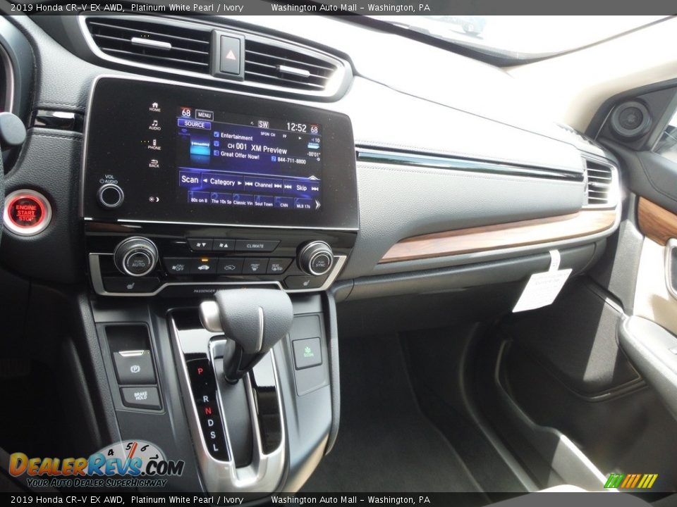2019 Honda CR-V EX AWD Platinum White Pearl / Ivory Photo #18