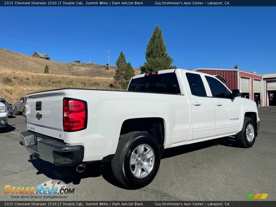 Summit White 2015 Chevrolet Silverado 1500 LT Double Cab Photo #5