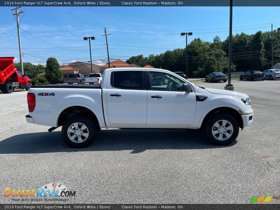 2019 Ford Ranger XLT SuperCrew 4x4 Oxford White / Ebony Photo #3