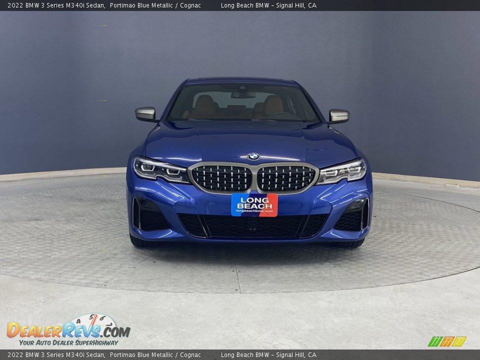 2022 BMW 3 Series M340i Sedan Portimao Blue Metallic / Cognac Photo #2