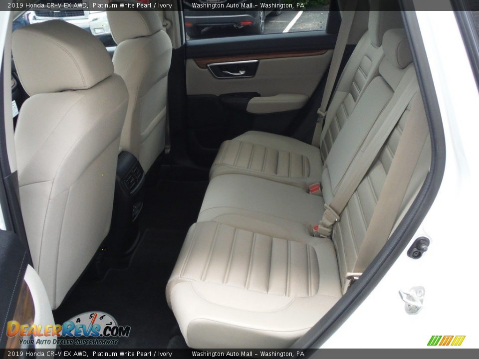 2019 Honda CR-V EX AWD Platinum White Pearl / Ivory Photo #30