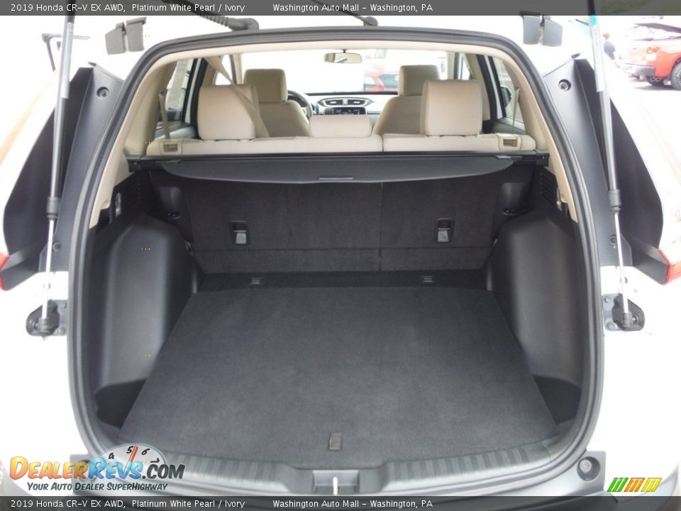 2019 Honda CR-V EX AWD Platinum White Pearl / Ivory Photo #31