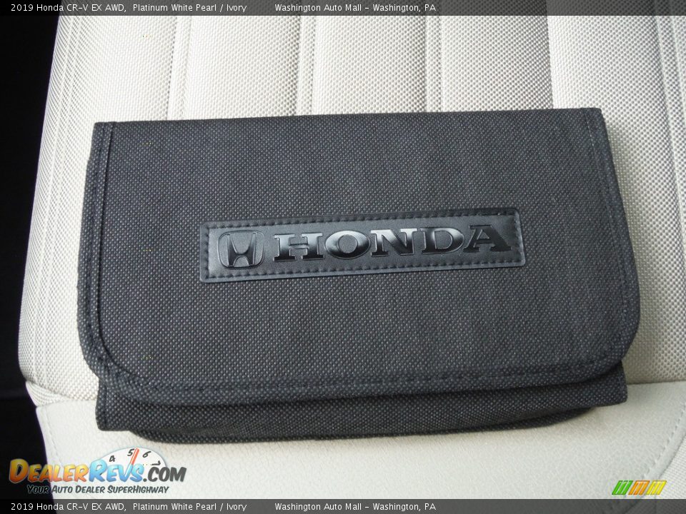 2019 Honda CR-V EX AWD Platinum White Pearl / Ivory Photo #32