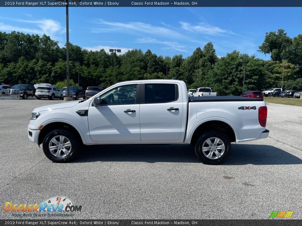 2019 Ford Ranger XLT SuperCrew 4x4 Oxford White / Ebony Photo #7