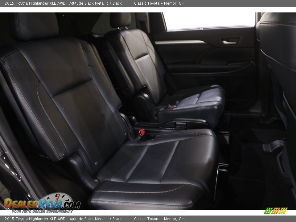 2015 Toyota Highlander XLE AWD Attitude Black Metallic / Black Photo #17