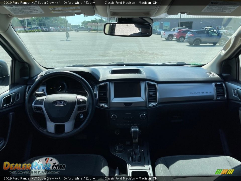 2019 Ford Ranger XLT SuperCrew 4x4 Oxford White / Ebony Photo #9