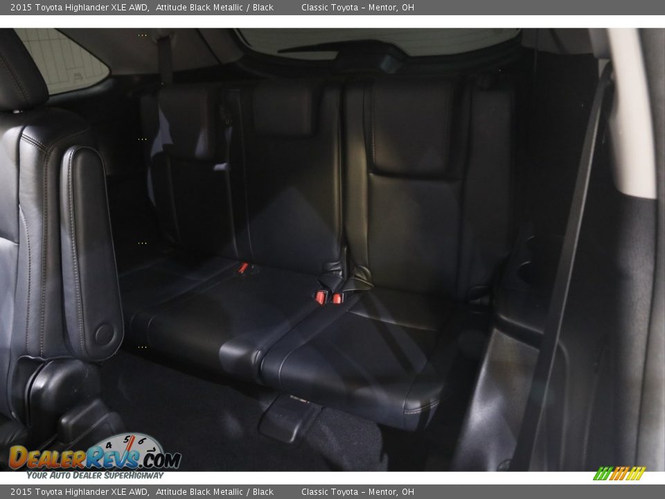 2015 Toyota Highlander XLE AWD Attitude Black Metallic / Black Photo #19