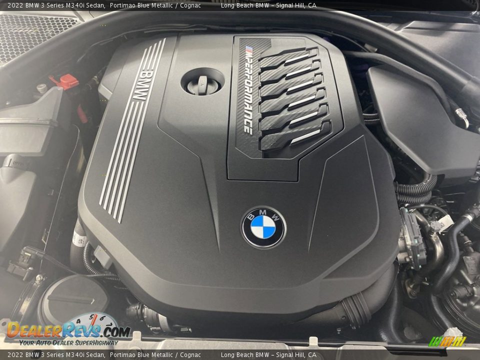 2022 BMW 3 Series M340i Sedan 3.0 Liter M TwinPower Turbocharged DOHC 24-Valve VVT Inline 6 Cylinder Engine Photo #9