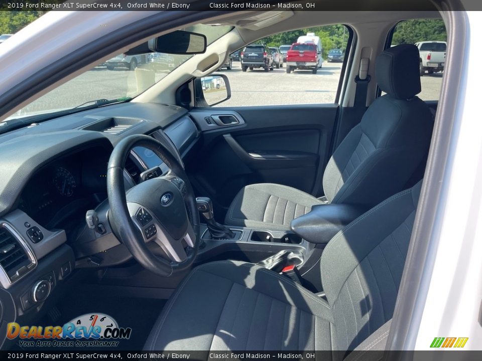 2019 Ford Ranger XLT SuperCrew 4x4 Oxford White / Ebony Photo #10