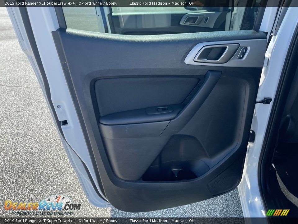 2019 Ford Ranger XLT SuperCrew 4x4 Oxford White / Ebony Photo #13