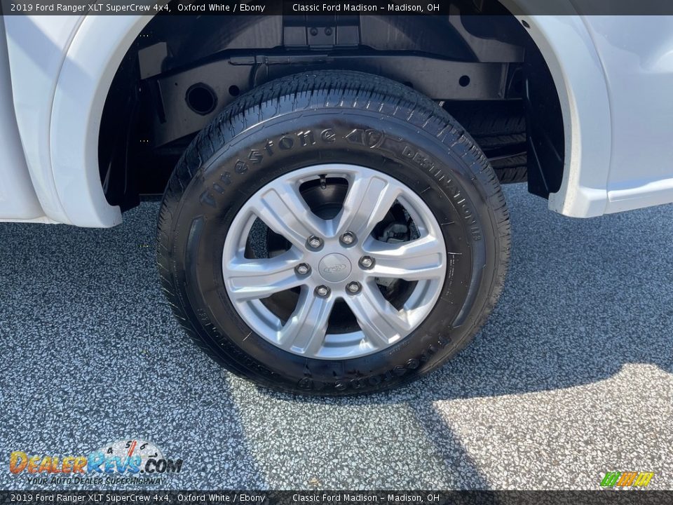 2019 Ford Ranger XLT SuperCrew 4x4 Oxford White / Ebony Photo #14