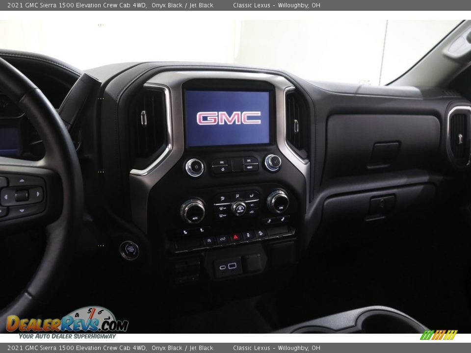 2021 GMC Sierra 1500 Elevation Crew Cab 4WD Onyx Black / Jet Black Photo #10