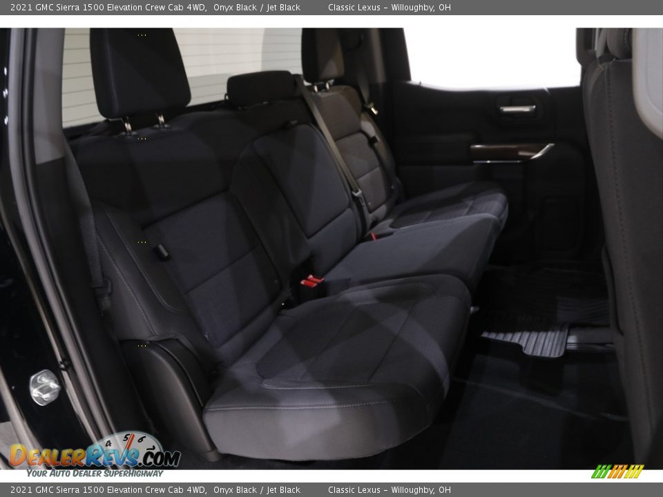 2021 GMC Sierra 1500 Elevation Crew Cab 4WD Onyx Black / Jet Black Photo #17