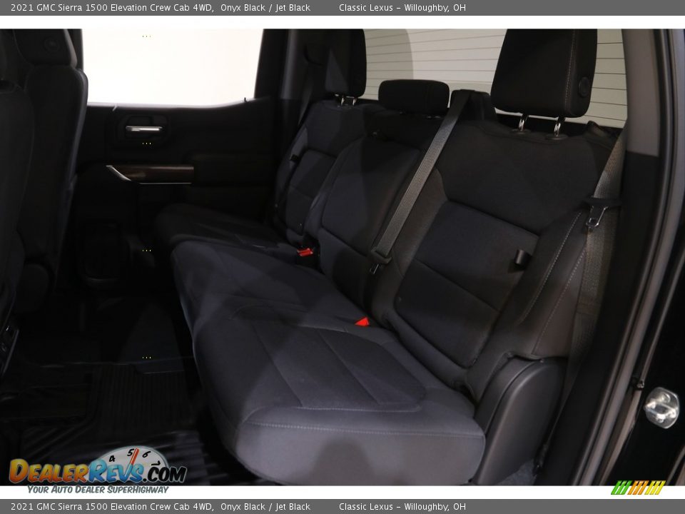 2021 GMC Sierra 1500 Elevation Crew Cab 4WD Onyx Black / Jet Black Photo #18