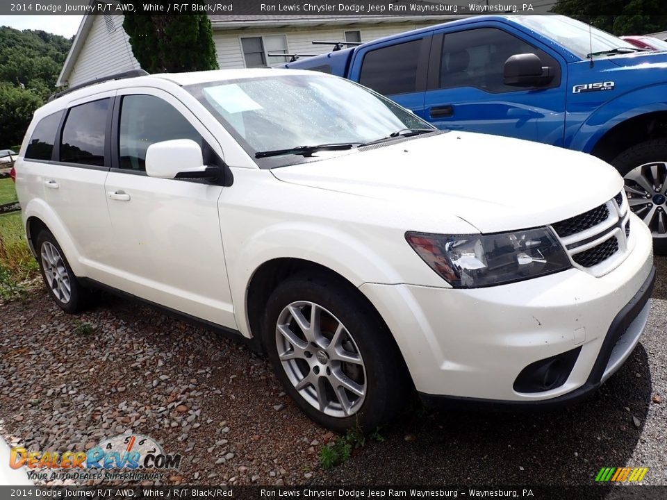 White 2014 Dodge Journey R/T AWD Photo #4