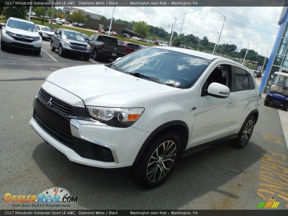 Diamond White 2017 Mitsubishi Outlander Sport LE AWC Photo #4