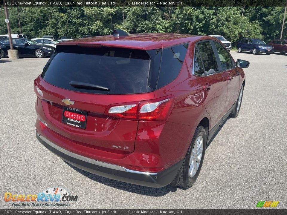 2021 Chevrolet Equinox LT AWD Cajun Red Tintcoat / Jet Black Photo #3
