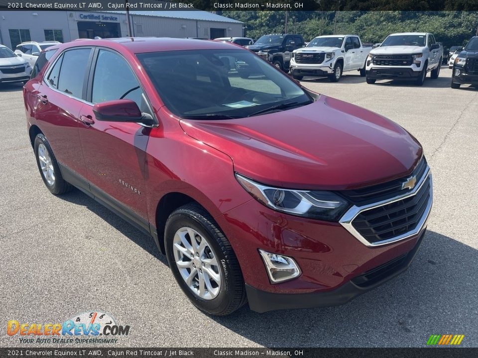 2021 Chevrolet Equinox LT AWD Cajun Red Tintcoat / Jet Black Photo #4