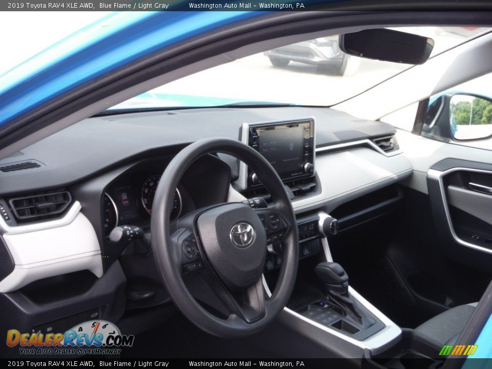 2019 Toyota RAV4 XLE AWD Blue Flame / Light Gray Photo #26