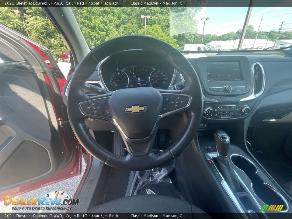 2021 Chevrolet Equinox LT AWD Cajun Red Tintcoat / Jet Black Photo #9