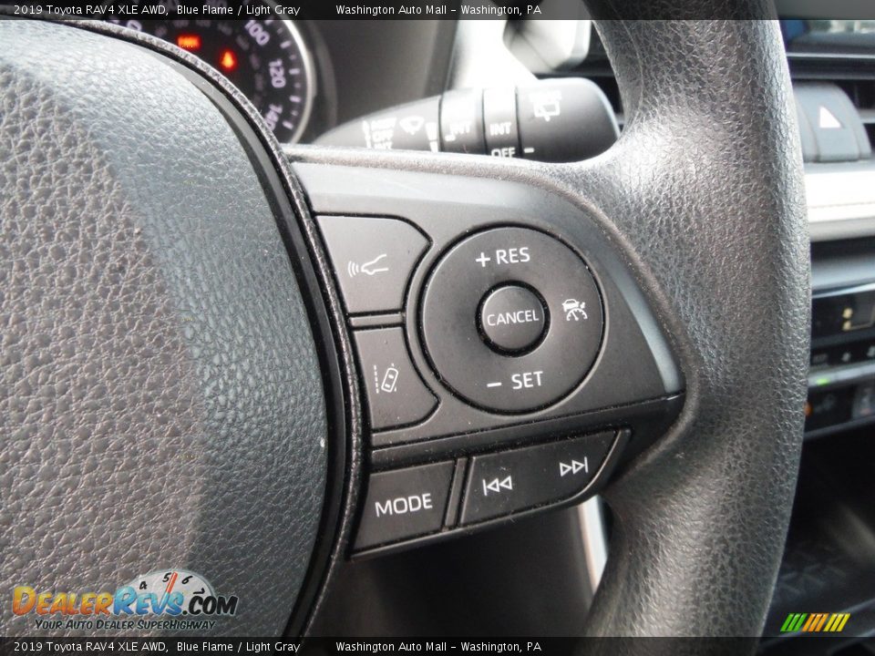 2019 Toyota RAV4 XLE AWD Blue Flame / Light Gray Photo #32