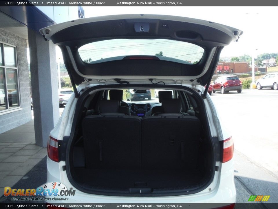 2015 Hyundai Santa Fe Limited AWD Monaco White / Black Photo #25