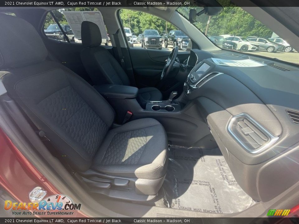 2021 Chevrolet Equinox LT AWD Cajun Red Tintcoat / Jet Black Photo #18