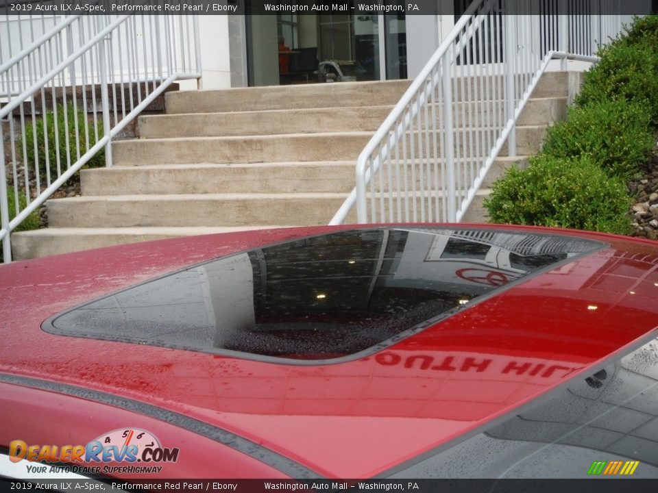 2019 Acura ILX A-Spec Performance Red Pearl / Ebony Photo #3