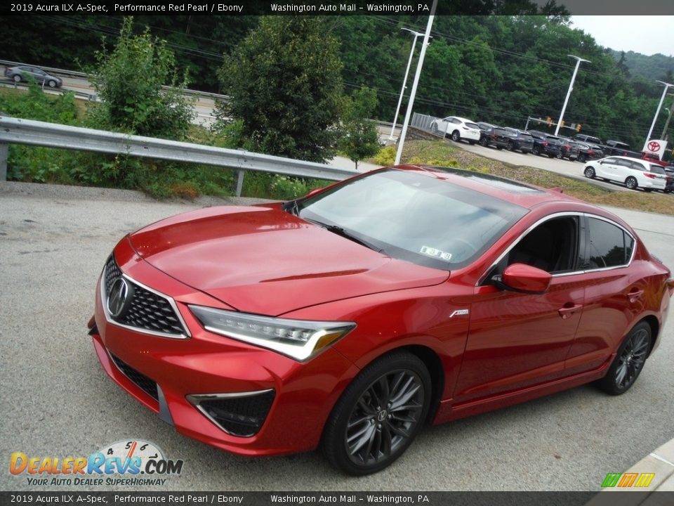 2019 Acura ILX A-Spec Performance Red Pearl / Ebony Photo #14