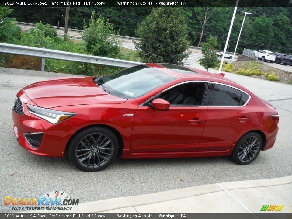 2019 Acura ILX A-Spec Performance Red Pearl / Ebony Photo #16