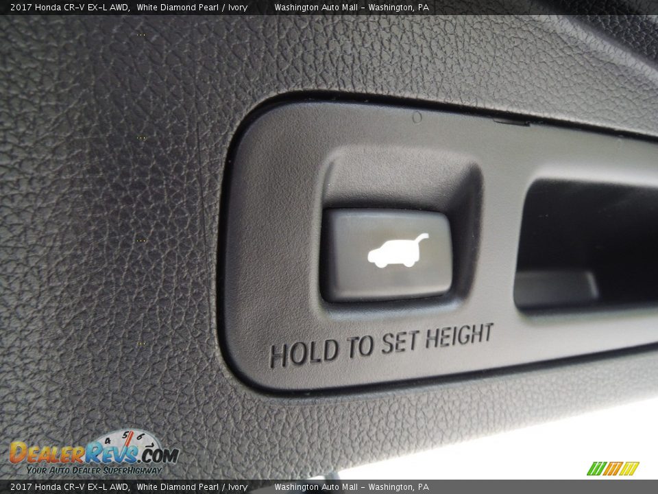 2017 Honda CR-V EX-L AWD White Diamond Pearl / Ivory Photo #29