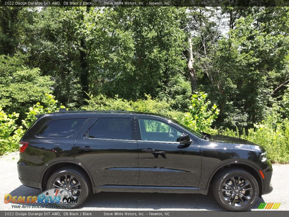 DB Black 2022 Dodge Durango SXT AWD Photo #4