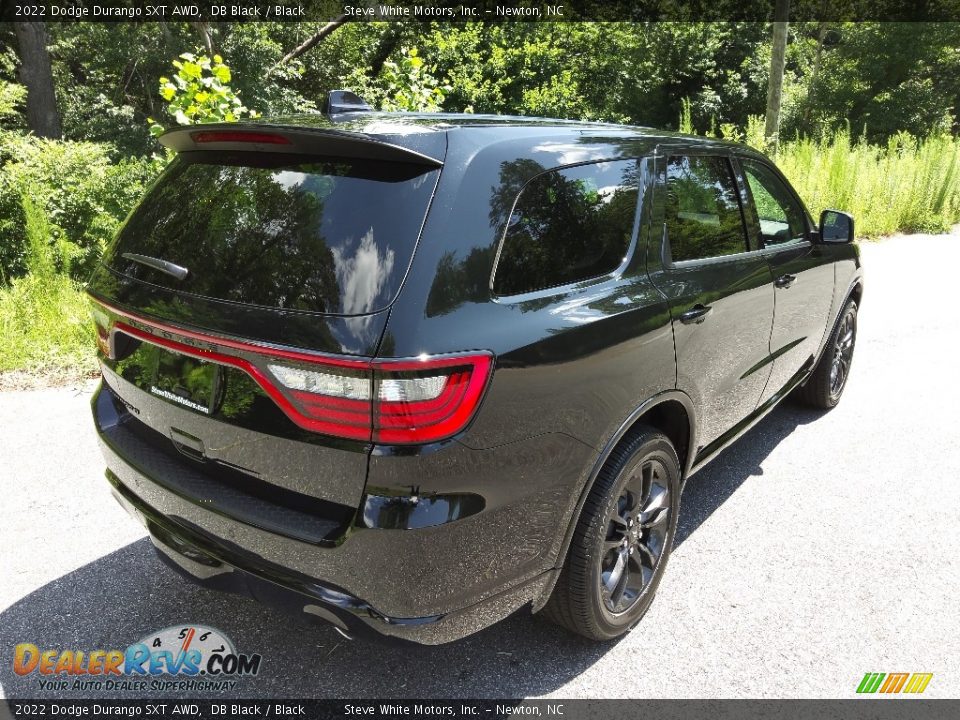 2022 Dodge Durango SXT AWD DB Black / Black Photo #5