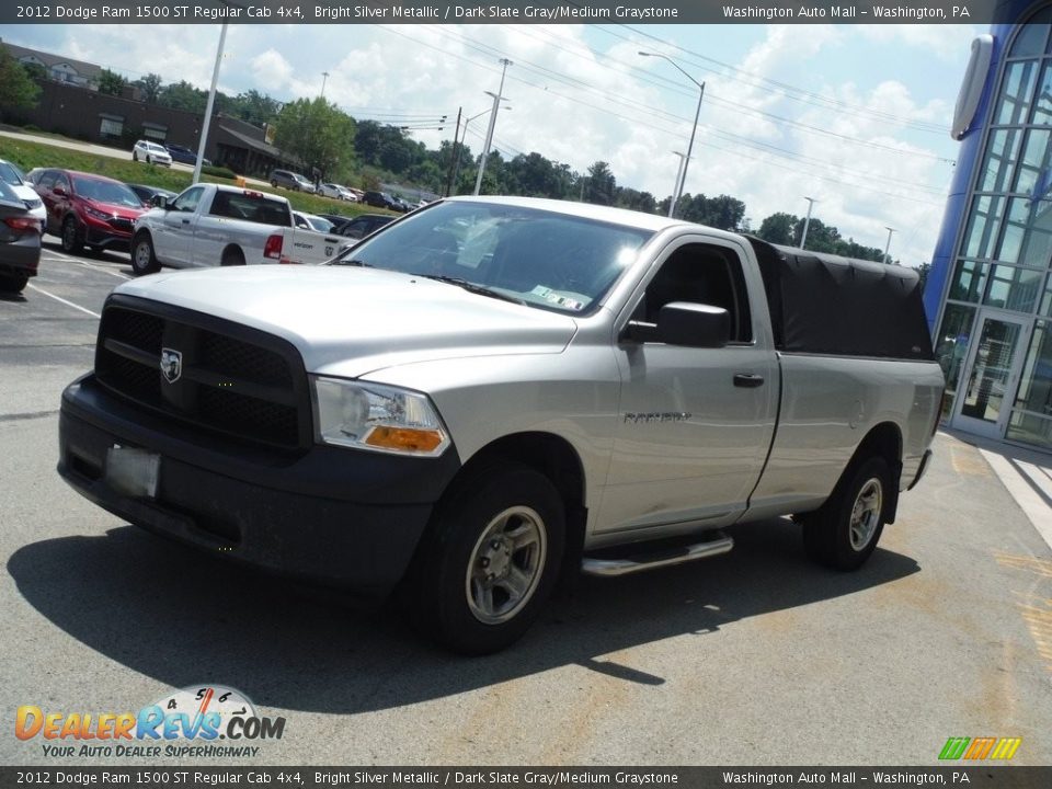 Bright Silver Metallic 2012 Dodge Ram 1500 ST Regular Cab 4x4 Photo #6