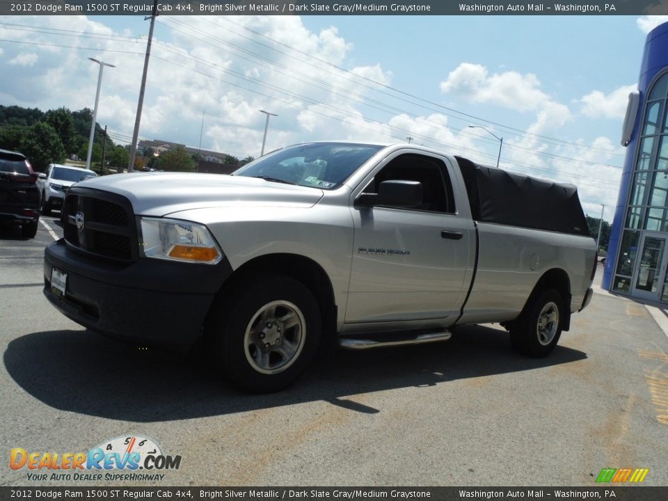 Front 3/4 View of 2012 Dodge Ram 1500 ST Regular Cab 4x4 Photo #7