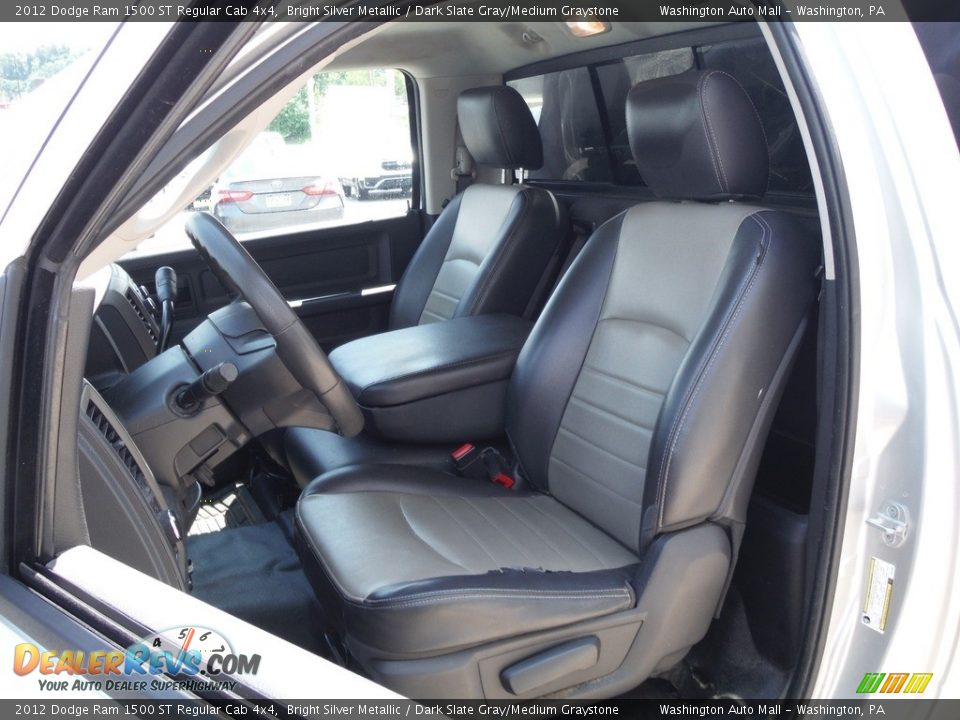 Front Seat of 2012 Dodge Ram 1500 ST Regular Cab 4x4 Photo #14