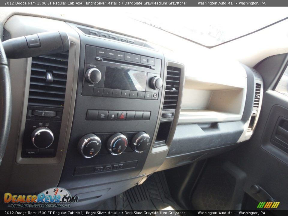 Controls of 2012 Dodge Ram 1500 ST Regular Cab 4x4 Photo #16