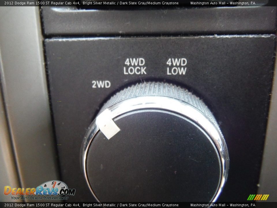 Controls of 2012 Dodge Ram 1500 ST Regular Cab 4x4 Photo #17