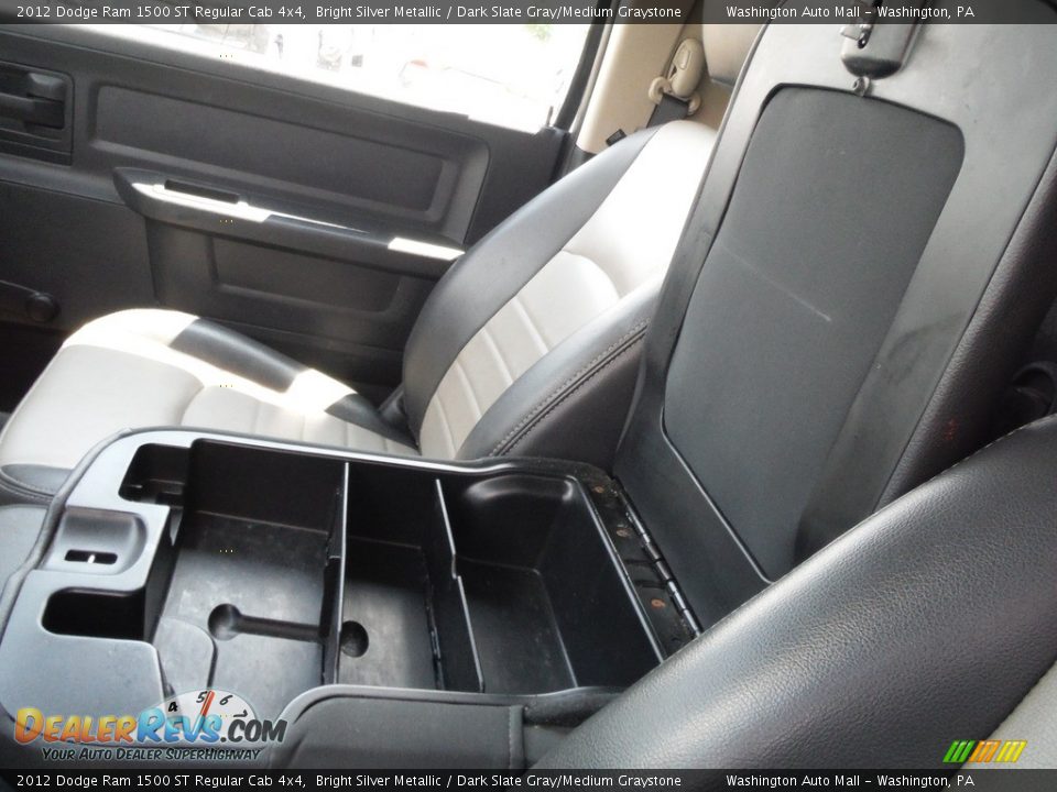 2012 Dodge Ram 1500 ST Regular Cab 4x4 Bright Silver Metallic / Dark Slate Gray/Medium Graystone Photo #20