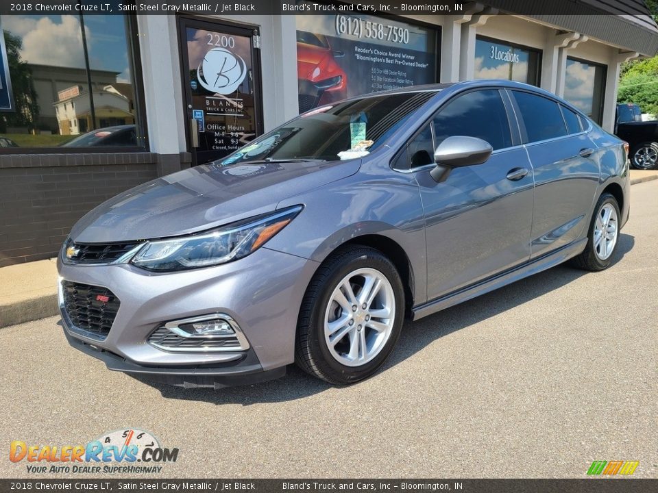 2018 Chevrolet Cruze LT Satin Steel Gray Metallic / Jet Black Photo #2