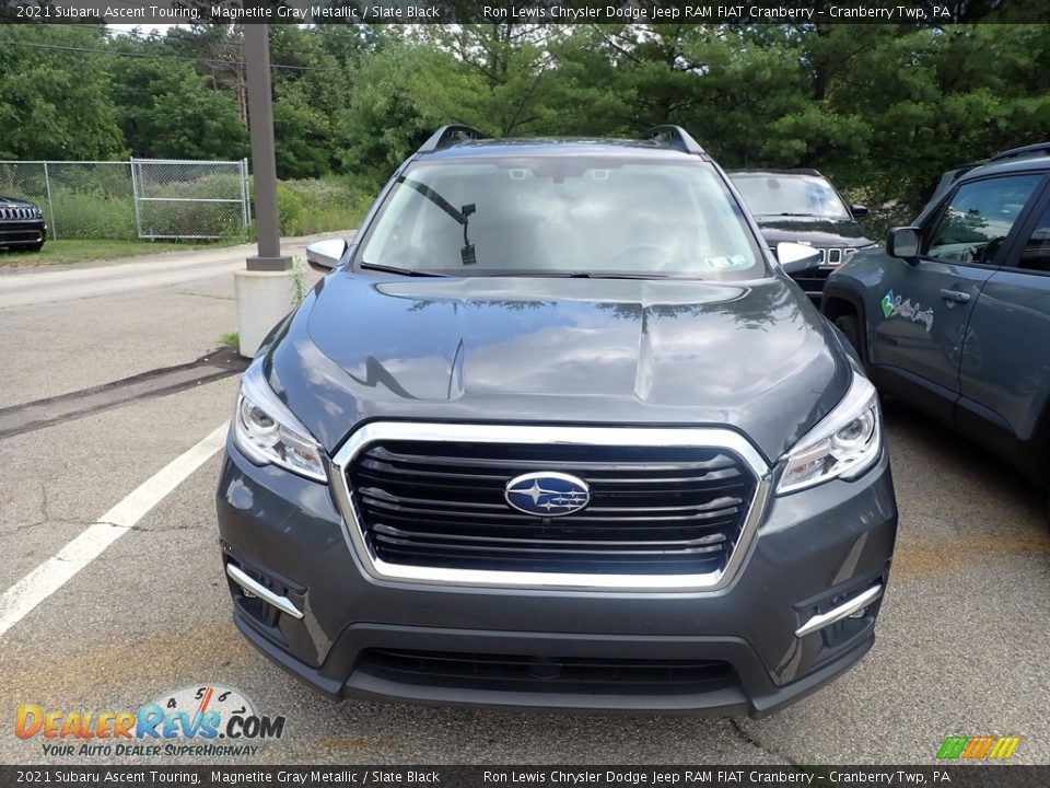 2021 Subaru Ascent Touring Magnetite Gray Metallic / Slate Black Photo #2