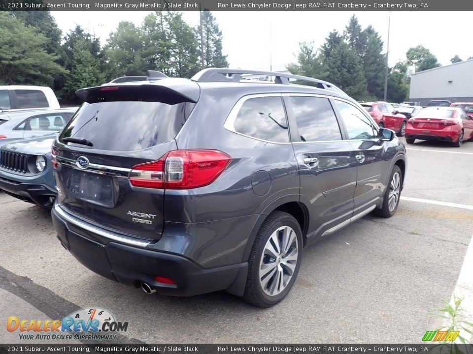 2021 Subaru Ascent Touring Magnetite Gray Metallic / Slate Black Photo #4