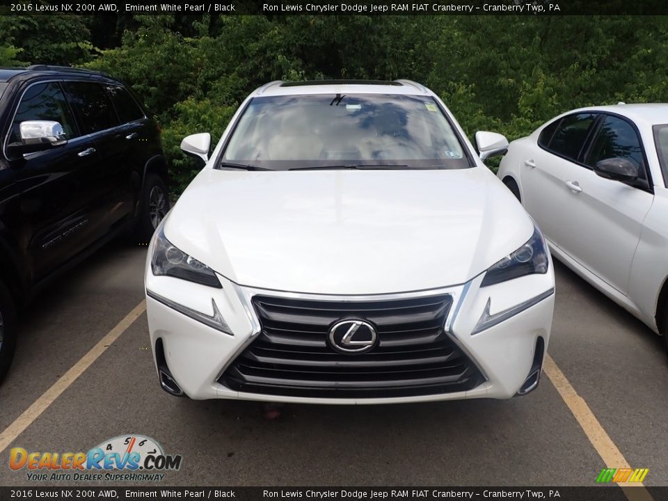 2016 Lexus NX 200t AWD Eminent White Pearl / Black Photo #2