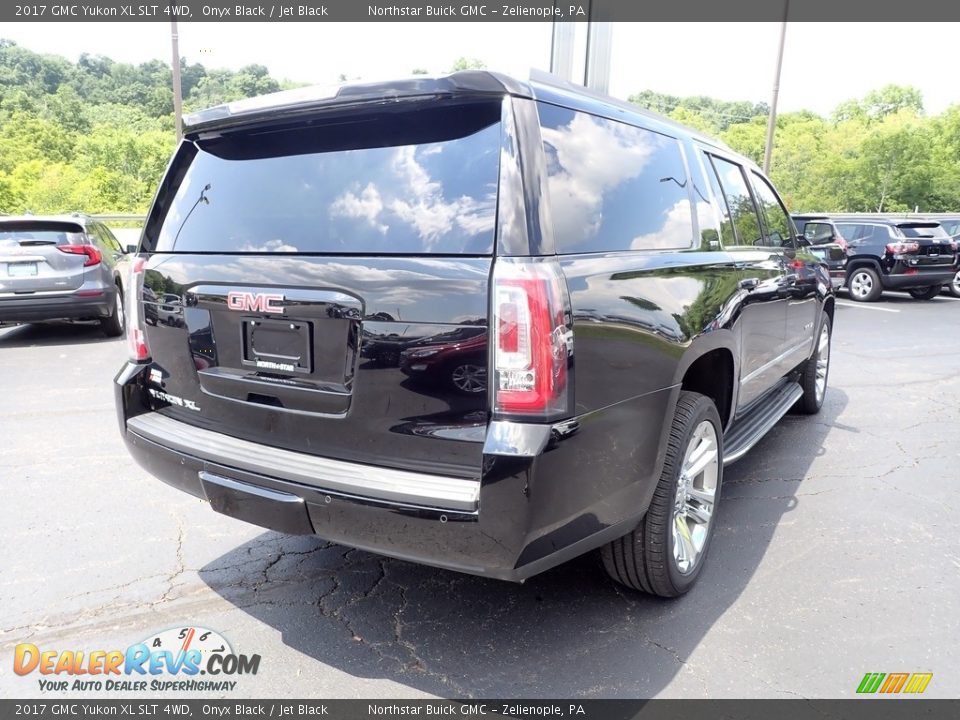 2017 GMC Yukon XL SLT 4WD Onyx Black / Jet Black Photo #6