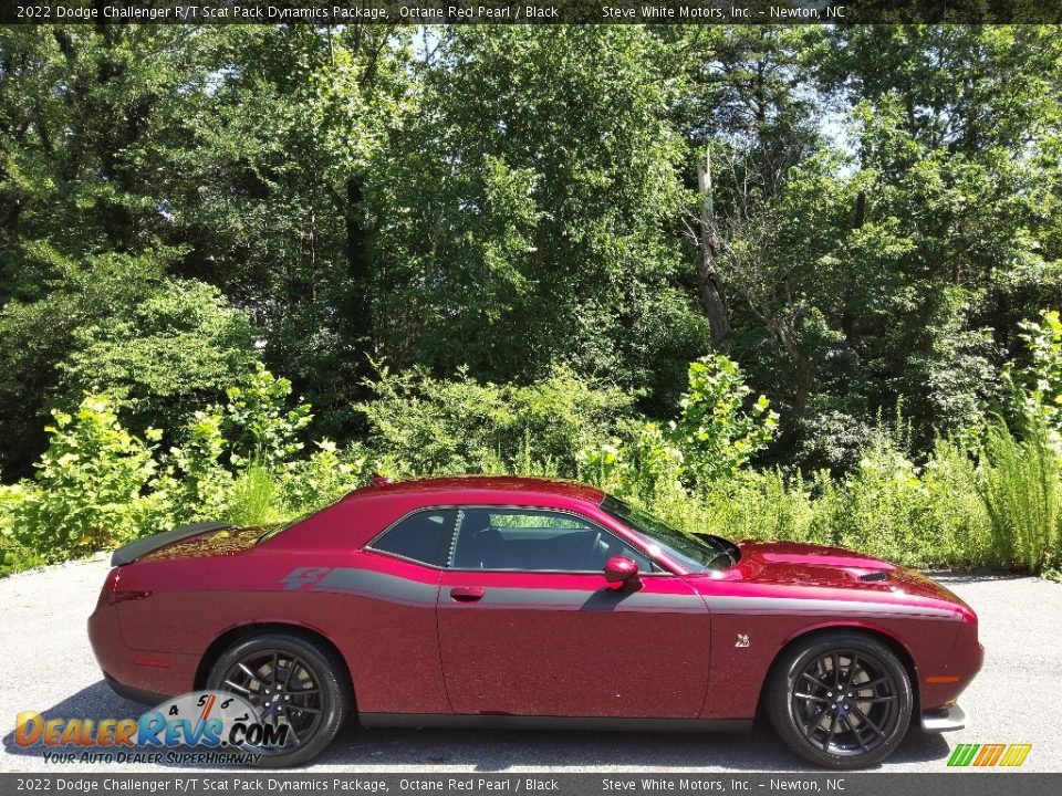 Octane Red Pearl 2022 Dodge Challenger R/T Scat Pack Dynamics Package Photo #5