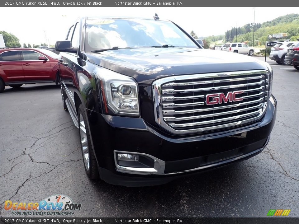 2017 GMC Yukon XL SLT 4WD Onyx Black / Jet Black Photo #10