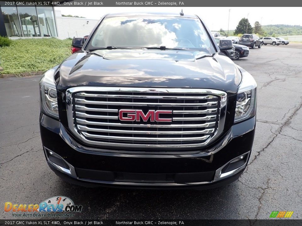 2017 GMC Yukon XL SLT 4WD Onyx Black / Jet Black Photo #11