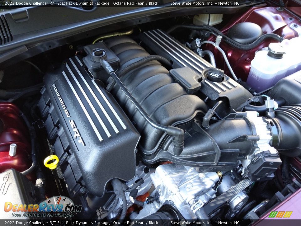 2022 Dodge Challenger R/T Scat Pack Dynamics Package 392 SRT 6.4 Liter HEMI OHV 16-Valve VVT MDS V8 Engine Photo #9