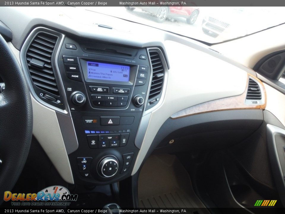 2013 Hyundai Santa Fe Sport AWD Canyon Copper / Beige Photo #17